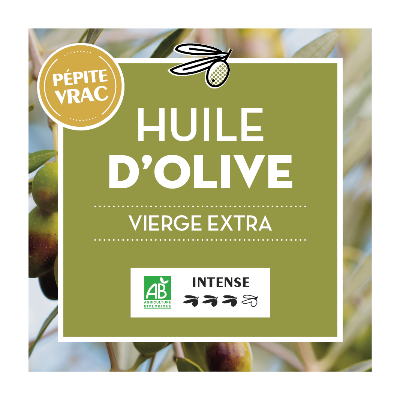 Huile d'Olive Vierge Extra (intense) - Bio - Espagne - BIB 10L