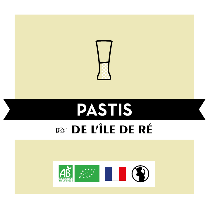 Pastis artisanal Biologique 45% - Bio - BIDON 5L