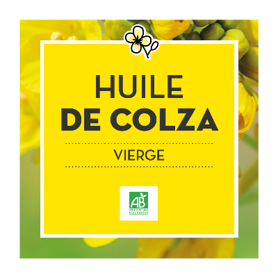 Huile de Colza Vierge - Bio - BIB10L