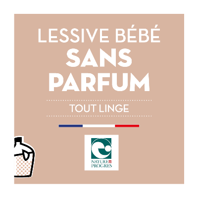 Lessive Sans parfum &quot;Bébé&quot; - BIB10L