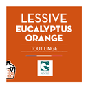 [JB0538BIB10] Lessive liquide - Tout linge - Eucalyptus &amp; Orange - Nature &amp; Progrès - BIB10L