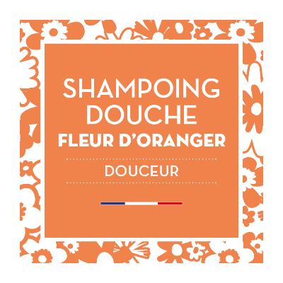 Shampoing Douche Fleur d'Oranger - Tonifiant et hydratant - BIB10L