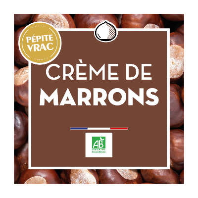 Crème de Marrons AOP Ardèche - Bio - BIB5KG