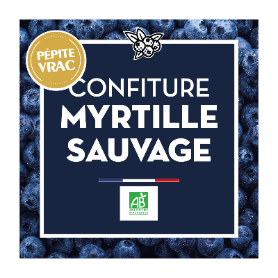 Confiture Myrtille Sauvage Bio - BIB5KG