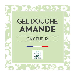 Gel Douche Amande - Douceur - COSMOS ORGANIC - BIB10L