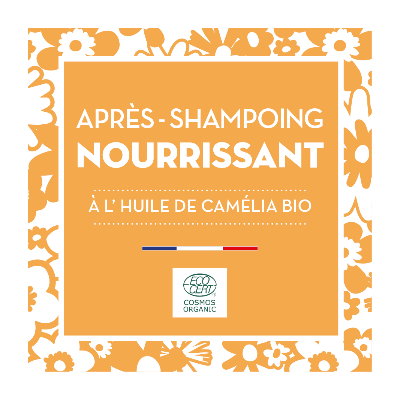 Après Shampoing Nourrissant à l'huile de Camélia COSMOS ORGANIC - BIB5L