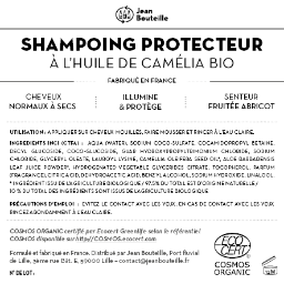 Contre étiquette - Shampoing Protecteur à l'huile de Camélia