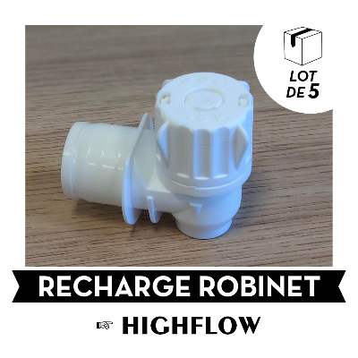 Recharge Robinet High Flow (x5)
