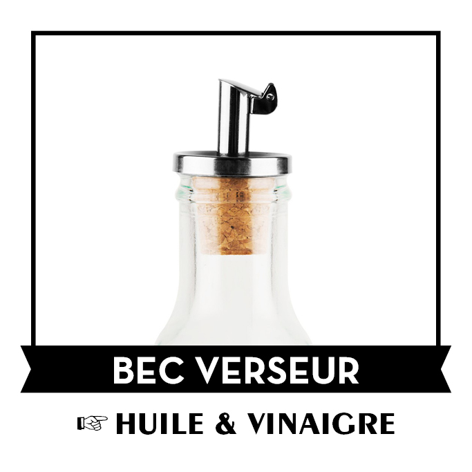 Carton de 15 Becs Verseur Huile et Vinaigre