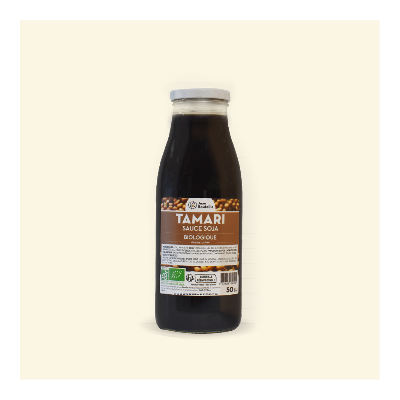 Carton de 12 EcoRecharges - Tamari Sauce Soja - Origine Japon - Bio - 50cL