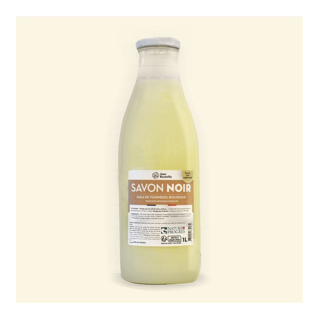 Carton de 6 EcoRecharges - Savon Noir - Bio - 1L