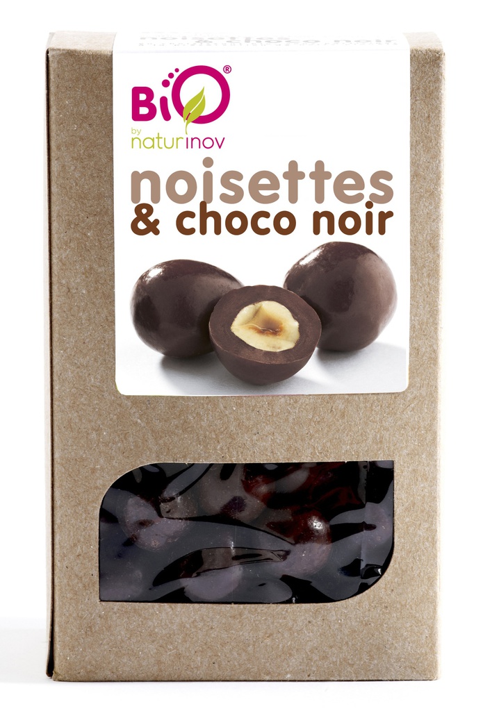 Noisettes choco noir - Bio - (6 x 200gr)