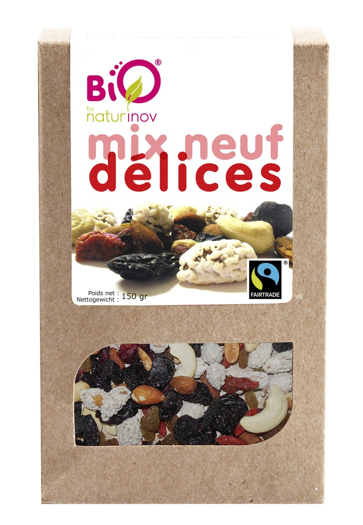 Mix 9 Délices - Bio - (6 x 150gr)