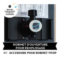 [P084] Robinet d'ouverture pour remplissage (accessoire pour robinet Vitop)