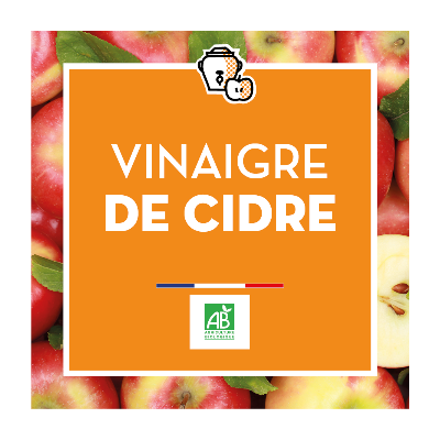 [JB0023BIB10] Vinaigre de Cidre 5% - Bio - BIB 10L