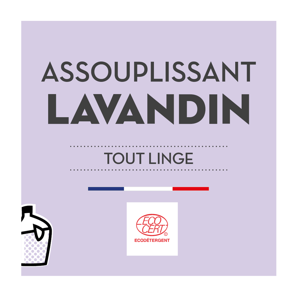 [JB0544BIB10] Assouplissant tout linge lavandin - BIB10L - Eco Detergent