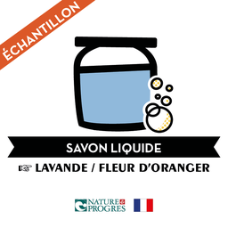 [ECH0515] Echantillon 40mL - Savon liquide – Lavande fleur d’oranger
