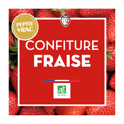 [JB0103BIB035] Confiture Fraise Bio - BIB5KG