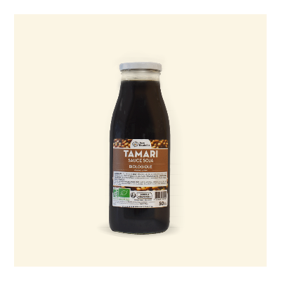 [JB0066BOUT050-12] Carton de 12 EcoRecharges - Tamari Sauce Soja - Origine Japon - Bio - 50cL
