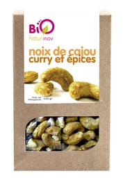 [VC143] Noix de cajou curry - Bio - (6 x 150gr)