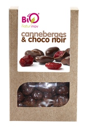 [VC271FR] Canneberges choco noir - Bio - (6 x 200gr)