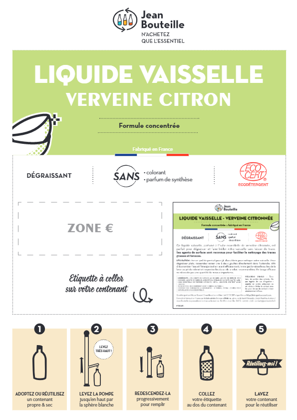 ILV A4 FUT LIQUIDE VAISSELLE VERVEINE CITRON 